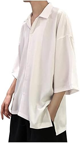 Flowrise Men's Big Silhouette, Open Collar Shirt, Wide, Loose, Relaxed